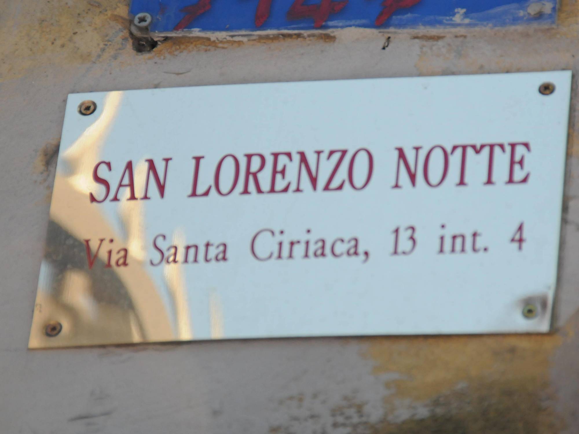 San Lorenzo Notte ローマ エクステリア 写真